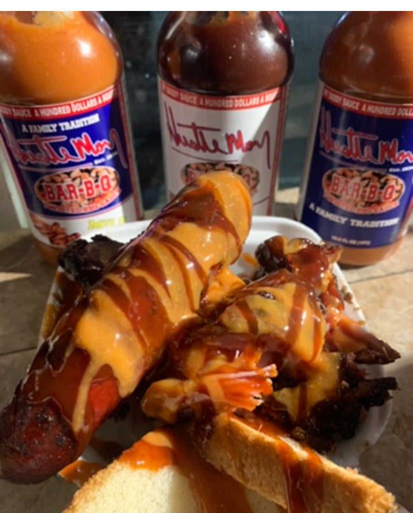 $12.50 (Per Unit) My Daddy Sauce Got D@mn And HustleMan Sweet Sauce –  HustleMan Bbq Daddy Sauce